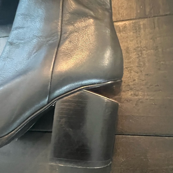 Alexander Wang Gabi Cut out Heel M3 Bootie Black Rose Gold 36 - Picture 7 of 14